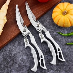 Kéo cắt gà cao cấp, Kéo làm bếp đa năng loại xịn của đức thiết kế mới cộng lực mạnh mẽ 5