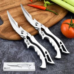 Kéo cắt gà cao cấp, Kéo làm bếp đa năng loại xịn của đức thiết kế mới cộng lực mạnh mẽ 1