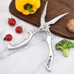 Kéo cắt gà cao cấp, Kéo làm bếp đa năng loại xịn của đức thiết kế mới cộng lực mạnh mẽ 3
