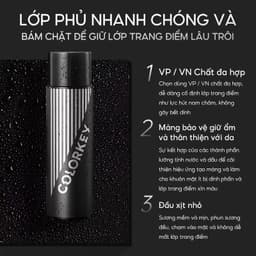 Xịt Khóa Make Up Colorkey Dưỡng Ẩm, Thoáng Da, Giữ Lớp Make Up Lâu Trôi 100ml 3