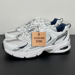 Giày Thể Thao 530 'White Silver Navy' Màu Trắng Bạc Phù Hợp Cả Nam Và Nữ 3