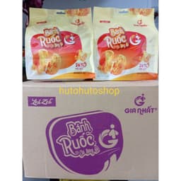 Thùng Bánh Ruốc Chà Bông Gà Gia Nhất Chính Hãng – Bánh Mềm Xốp Thơm Ngon, 26% Sợi Gà, Ăn Vặt Hấp Dẫn | Hutohutoshop 2