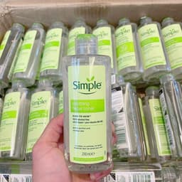 Toner Nước Hoa Hồng Simple Soothing Facial Skind To Skin Dành Cho Da Nhạy Cảm 200ml 7