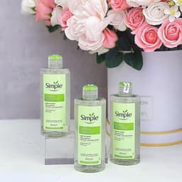Toner Nước Hoa Hồng Simple Soothing Facial Skind To Skin Dành Cho Da Nhạy Cảm 200ml 3