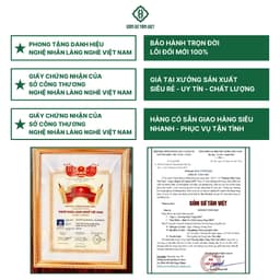 Đèn Dầu Thờ Cúng Gốm Sứ Bát Tràng Men Xanh Kim Cao Cấp Họa Tiết Phúc Lộc Thọ Vẽ Tay Tinh Xảo 2