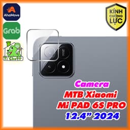 [Ảnh Thật] Kính CL Chống Trầy Camera Xia0mi Mi Pad 6S PRO 12.4" 2024 Cường Lực 9H-2.5D 1
