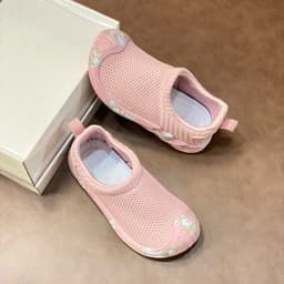 Giày Lười Cho Bé Gái Thoáng Khí, Giày Thể Thao Bé Trai Đế Bệt Êm Chân Chống Trượt  Cho Bé 3-11  Tuổi.A20 9