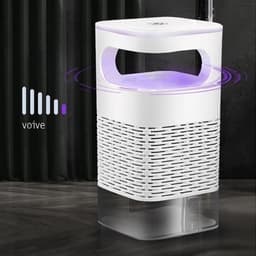 Đèn Bắt Muỗi, Máy Bắt Muỗi Diệt Côn Trùng Thông Minh Kiêm Đèn Ngủ Cao Cấp Có Quạt Hút Cổng Sạc USB Toàn AMIZIN 8