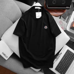Áo thun nam basic đơn giản form suông nhẹ vải cotton 4 chiều co giãn , áo phông nam bigsize trên 100kg -3 4