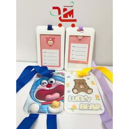 Bảng Tên Loại Dọc Có Hình Kèm Dây Chất Liệu Nhựa Cứng/Bảng Tên Đựng Thẻ Nhân Viên/Bảo Quản Thẻ Sạch Sẽ, Không Bị Rách 5