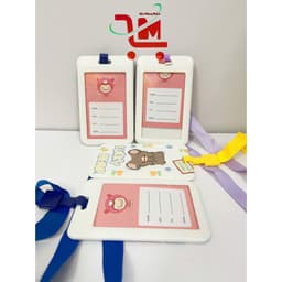 Bảng Tên Loại Dọc Có Hình Kèm Dây Chất Liệu Nhựa Cứng/Bảng Tên Đựng Thẻ Nhân Viên/Bảo Quản Thẻ Sạch Sẽ, Không Bị Rách 4