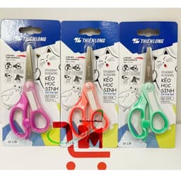 Lẻ 1 Cây Kéo SC-024 Thiên Long,Kéo Học Sinh Có Trợ Lực,Dùng Cắt Giấy Và Một Số Vật Liệu Mềm,Hàng Chính Hãng Thiên Long 6