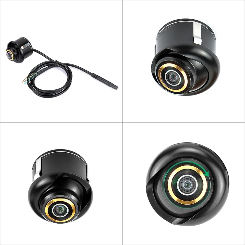 Camera cập lề loại khoan gương độ phân giải AHD1080P/CVBS dùng cho màn hình android,DVD,LCD