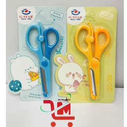 Combo 2 Cây Kéo Học Sinh SC-79 GSTAR,Kéo Có Cần Trợ Lực Dễ Dàng Thao Tác, Lưỡi Kéo Bọc Nhựa, Bén/Giao Màu Ngẫu Nhiên 6