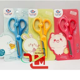 Combo 2 Cây Kéo Học Sinh SC-79 GSTAR,Kéo Có Cần Trợ Lực Dễ Dàng Thao Tác, Lưỡi Kéo Bọc Nhựa, Bén/Giao Màu Ngẫu Nhiên 7
