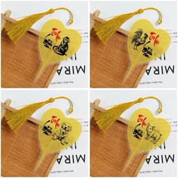 Lá bồ đề 12 con giáp cao cấp , làm từ lá nguyên bản ,mang may mắn bình an cho gia chủ để ốp lưng điện thoại, bóp ví 2