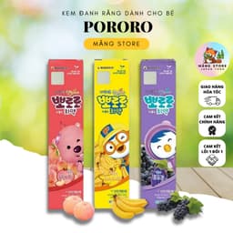 [Date 2028] Kem Đánh Răng Pororo Mẫu Mới Nội Địa Hàn +20g 1