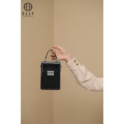[Tặng hộp 20.10] Túi xách nữ thời trang ELLY EL324 đeo chéo đeo vai xách tay da tổng hợp cao cấp chính hãng 3