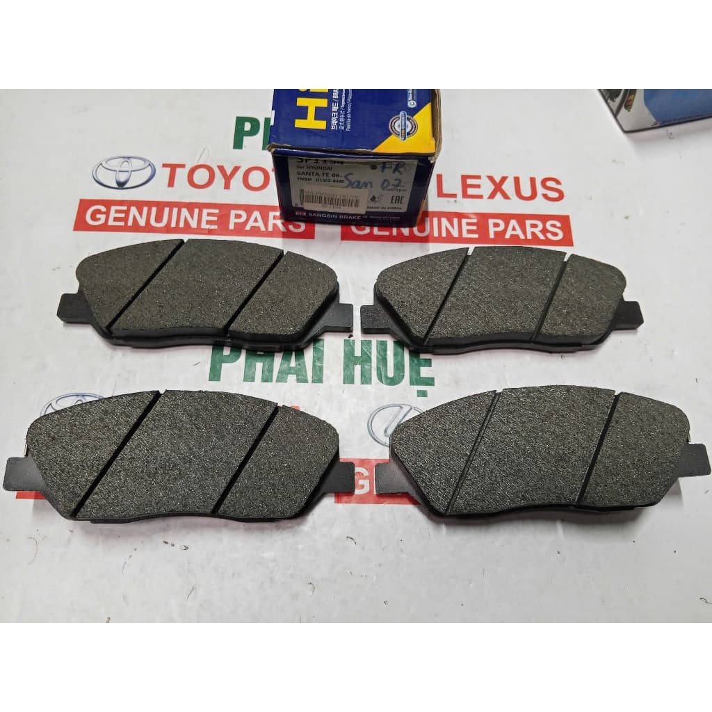 MÁ PHANH TRƯỚC SANTAFE 2007-2017, SORENTO 2008-2012HÀNG HIQ KOREA  SP1194
