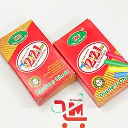 Phấn Màu Không Bụi 221 MIC,Có 4 Màu,Gồm 10 Viên Phấn Dùng Cho Giáo Viên,Học Sinh,Sinh Viên,Giảng Viên,Chất Lượng Tốt 4