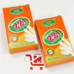 Phấn Trắng Không Bụi 221 MIC,Gồm 10 Viên Phấn Dùng Cho Giáo Viên,Học Sinh,Sinh Viên,Giảng Viên,Chất Lượng Tốt 4