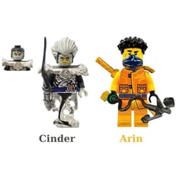 [Có sẵn] Đồ chơi lắp ráp minifigures Ninjago Dragons Rising 2 Arin Tournament 1