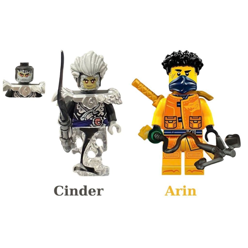 [Có sẵn] Đồ chơi lắp ráp minifigures Ninjago Dragons Rising 2 Arin Tournament