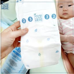 Bỉm / Tã Nature Love Mere Hàn Quốc - Ngày & Đêm Cao Cấp Siêu Mỏng Mềm Thấm Hút Tốt Cho Bé Da Nhạy Cảm - hyhybaby 7