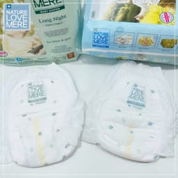 Bỉm / Tã Nature Love Mere Hàn Quốc - Ngày & Đêm Cao Cấp Siêu Mỏng Mềm Thấm Hút Tốt Cho Bé Da Nhạy Cảm - hyhybaby 5