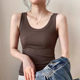 Áo ba lỗ nữ thun tăm lạnh mát mịn- Áo 2 dây bản to tanktop phù hợp đi tập đi chơi m894 6