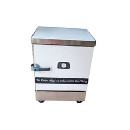 Tủ hấp cho cơm, giò chả, xúc xích 6-12 khay, tiện lợi và nhanh chóng. 1