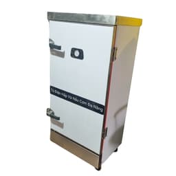 Tủ hấp cho cơm, giò chả, xúc xích 6-12 khay, tiện lợi và nhanh chóng. 4