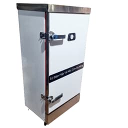 Tủ hấp cho cơm, giò chả, xúc xích 6-12 khay, tiện lợi và nhanh chóng. 6