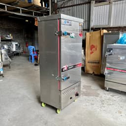 "Tủ hấp cơm công nghiệp 8 khay sử dụng gas hiệu quả cao" 2