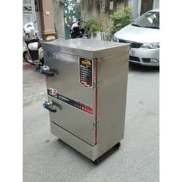 "Tủ hấp đa năng cho gà ủ muối, giò, chả, xúc xích, lạp xưởng và gà đông tảo"có các dòng 6-8-10-12 khay 5