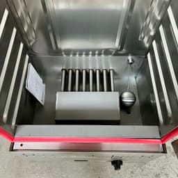Tủ hấp gas 8 khay chuyên dùng hấp cơm, gà muối, giò chả, xúc xích hiệu quả. 1