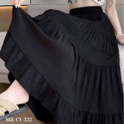 [Có Bigsize 45-85kg] Chân Váy Maxi Nữ LIMO MS332 Dáng Dài Xòe 2 Lớp Thướt Tha Váy Đi Biển Du Lịch 4