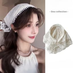 Băng Đô Trơn Unisex, Cài Tóc Ren Hottrend Phong Cách Hàn Quốc Thời Trang Xuân Hè Dễ Phối Đồ - Mã BD025 5
