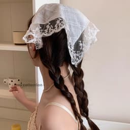 Băng Đô Trơn Unisex, Cài Tóc Ren Hottrend Phong Cách Hàn Quốc Thời Trang Xuân Hè Dễ Phối Đồ - Mã BD025 7