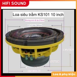 Củ Loa Sub thái 2 coil 10-12inch siêu chất, đến từ Hifisound 9
