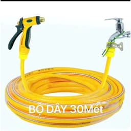 BỘ VÒI RỬA TĂNG ÁP LỰC & DÂY NHỰA PVC DẺO , VÒI TƯỚI CÂY - RỬA XE GIA ĐÌNH 6 CHẾ ĐỘ SỊT TIỆN DỤNG DÂY 5 10 15 20 30M MÉT 9