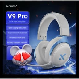 (Gear Việt) Tai nghe Gaming Mchose V9/V9 Pro - Tai nghe Wired/Wireless/Bluetooth - Âm thanh 7.1 5