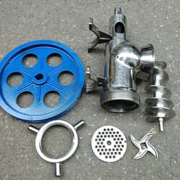 Máy đùn thịt cối 32 bằng inox, không bao gồm motor, hiệu quả cao trong chế biến thực phẩm. 2
