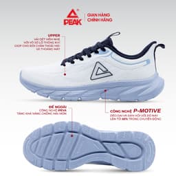 [NEW] Giày Chạy Bộ Nam Nữ PEAK Running Công Nghệ P-Motive Siêu Nhẹ, Thoáng Khí DH420047 DH420048 3