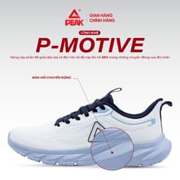 [NEW] Giày Chạy Bộ Nam Nữ PEAK Running Công Nghệ P-Motive Siêu Nhẹ, Thoáng Khí DH420047 DH420048 2