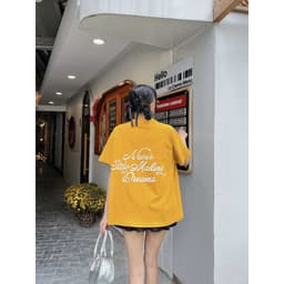 Áo Thun BOXY Local Brand VEQISTU "FLOWER", Áo Thun Boxy Form Rộng Unisex  250Gsm 100% Cotton 3