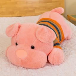 Gấu bông chó ôm-thú nhồi bông siêu cute Gấu bông chú chó mặc áo len đáng yêu dành cho bé ôm đi ngủ - MIU GẤU XINH 8