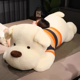Gấu bông chó ôm-thú nhồi bông siêu cute Gấu bông chú chó mặc áo len đáng yêu dành cho bé ôm đi ngủ - MIU GẤU XINH 9