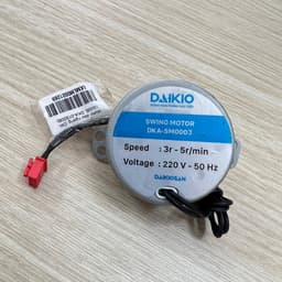 Động cơ đảo ngang cos vát 2 bên quạt điều hòa Daikiosan DKA-01500B, DK-1500B Hàng Chính Hãng 3