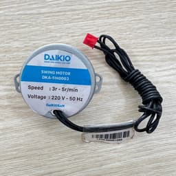 Động cơ đảo ngang cos vát 2 bên quạt điều hòa Daikiosan DKA-01500B, DK-1500B Hàng Chính Hãng 4